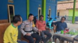 Polsek Talang Ubi Sambangi Masyarakat Desa Benakat Minyak