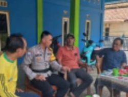 Polsek Talang Ubi Sambangi Masyarakat Desa Benakat Minyak