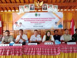 Pemerintah Kecamatan Tanah Abang Dukung Pelatihan Ketahanan Pangan di Desa Raja