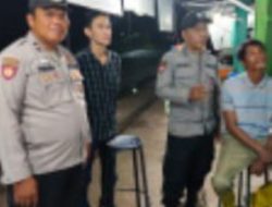 Polsek Tanah Abang Patroli Sambang, Imbau Warga Waspada Isu Hoaks