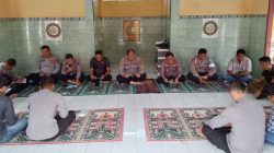 Tingkatkan Iman dan Kekompakan Personel. Polsek Talang Ubi Gelar Binrohtal