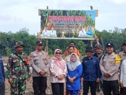 Polsek Tanah Abang Hadiri Penanaman Jagung di Desa Pandan Dukung Ketahanan Pangan