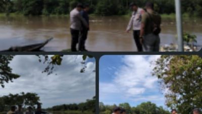 Debit Lematang Naik, Polsek Tanah Abang Siaga Banjir