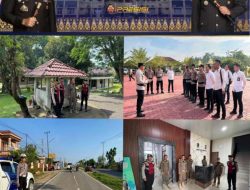 Polres PALI Gelar Patroli Skala Besar Wujudkan Sitkamtibmas Kondusif