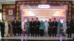 7 Pejabat Pimpinan Tinggi Pratama Resmi Dilantik Bupati Muara Enim