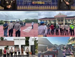 Polres PALI Gelar Patroli Skala Besar dan Penebalan Mako, Pastikan Sitkamtibmas Tetap Kondusif