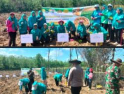 Bhabinkamtibmas Desa Talang Bulang Hadiri Penanaman Jagung Program Ketahanan Pangan 2025