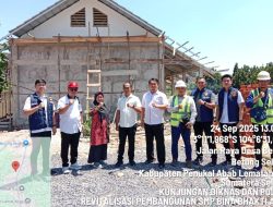 Polres PALI Awasi Ketat Proyek Infrastruktur Pendidikan