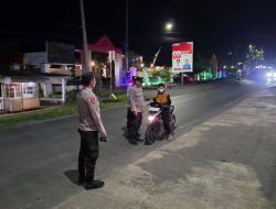 Polsek Talang Ubi Gelar KRYD Jaga Kamtibmas