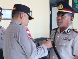 Kapolres Manggarai Lantik Kasat Intelkam Baru di Polres Manggarai