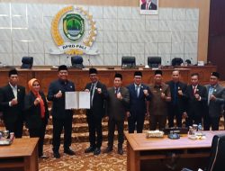Pemkab dan DPRD PALI Tetapkan KUA-PPAS 2026, Wujudkan Pembangunan Berkeadilan dan Berkelanjutan