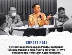 Bupati PALI Bahas RTRW dan RDTR Menuju PALI Maju