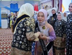 Resmi! Nabila Askolani Dikukuhkan Jadi Bunda PAUD Banyuasin