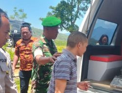 Bentuk Kepedulian TNI Terhadap Kesehatan Masyarakat, Babinsa 1612/01 Ruteng Dampingi Rujukan Pasien ODGJ