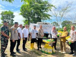 DINAS PMD PALI DUKUNG POLRES PALI DALAM PROGRAM KETAHANAN PANGAN NASIONAL