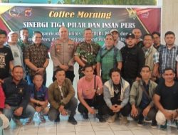 Gelar Coffee Morning Tiga Pilar, Dandim Manggarai : Pers Tidak Boleh Diposisikan Sebagai Lawan