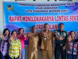 TNI dan Pemerintah Kecamatan Kompak Dukung Program Kesehatan di Lamba Leda