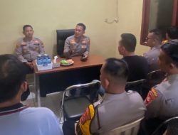 Kapolres Banyuasin Beri Arahan Strategis personil Polsek Rambutan