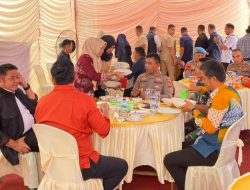 Polsek Pulau Rimau Laksanakan Pengamanan Kunker Gubernur Bupati Peresmian Duplikat Jembatan