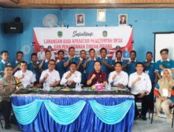 DPMD PALI Tekankan Pentingnya Kepatuhan Hukum di Desa, Hadiri Sosialisasi Bersama Aparat Penegak Hukum di Beruge Darat