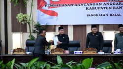 Bupati Banyuasin Hadiri Rapat Paripurna Bahas RAPBD Tahun 2026