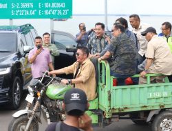 Bupati Banyuasin Gubernur Wakil Gubernur Tinjau Pelabuhan Tanjung Api-Api