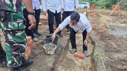 Peletakan Batu Pertama Koperasi Merah Putih Duren Ijo, Bupati Banyuasin Program Presiden RI 