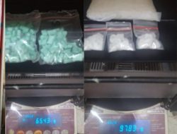 Pengedar Kelas Berat Dibekuk, 150 Butir Ekstasi Dan Sabu 97 Gram Di Desa Seleman