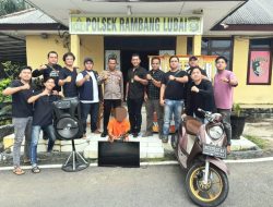 Pelaku Bobol Rumah Warga Berhasil Di Amankan Polsek Rambang Lubai