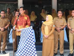 Bupati Lepas Kontingen Ke PEDA KTNA XVI Sumsel Di Empat Lawang.