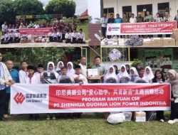 PT. SGLP Indonesia PLTU Sumsel 1 Salurkan CSR Ke Lima Desa Ring 1,” Sasar Dunia Pendidikan