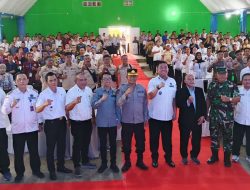 Wabup Iwan Tuaji Buka Bimtek Ketahanan Pangan di Gedung Pesos PALI