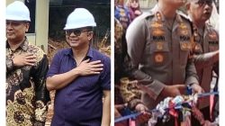 Polres Banyuasin Gelar Peletakan Batu Pertama Di Lanjutkan Peresmian Gedung Propam 