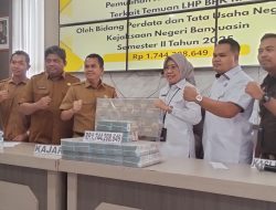 Kejari Pulihkan Rp 4,2 Miliar Uang Negara Tahun 2025″ Pisi Program Kabupaten Banyuasin 
