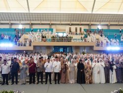 Pemkab OKI Hadirkan dr Aisah Dahlan, Ribuan Jemaah Diedukasi Bangun Keluarga Samawa