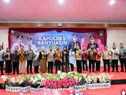 Pisah Sambut Kapolres Banyuasin Bupati Pemkab Siap Bersinergi