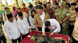 Dorong Konektifitas Pertumbuhan Ekonomi, Bupati, Gubernur Resmikan Jl. Sangaji