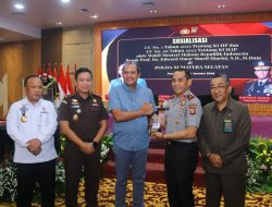 Perkuat Hukum, Polda Sumsel Hadirkan Wamenkum RI Sosialisasikan KUHP Dan KUHAP Baru