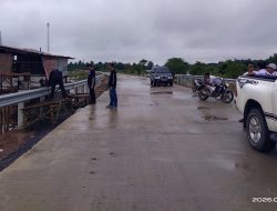 Camat Empat Petulai Dangku Himbau Untuk Menjaga Aset Fasilitas Umum Jembatan Sungai Lematang