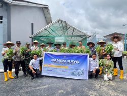 Lapas Muara Enim Melaksanakan Panen Raya Serentak Pemasyarakatan