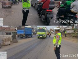 Polres Gelar “Strong Point Pagi” Antisipasi Kemacetan Cegah Kecelakaan