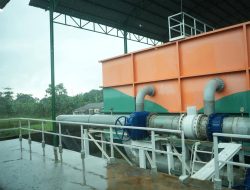 Sekda Tinjau Langsung Pengelolaan Air Bersih PT. MJI