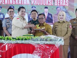 Banyuasi Gelar Tasyakuran Swasembada Pangan Sebagai Peringkat I Nasional Produksi Beras