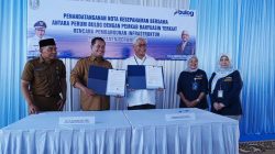 Bupati Banyuasin Tandatangani MoU Dengan Perum Bulog Palembang
