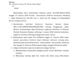 Pemprov Sumsel Beri Toleransi Crossing Angkutan Batubara Selama Sebulan