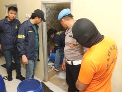 GELAR PEMUSNAHAN BARANG BUKTI SABU POLRES BANYUASIN SELAMATKAN 110.000 JIWA