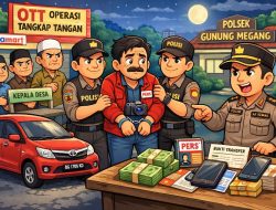 Oknum Wartawan Terjaring OTT, Diduga Peras Sejumlah Kades Di Benakat