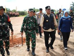 Perkuat Kemanunggalan TNI-Rakyat, Program TMMD Banyuasin Sukses Digelar