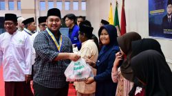 Mewakili Bupati, Asisten III Hadiri Buka Puasa Bersama PMII Banyuasin