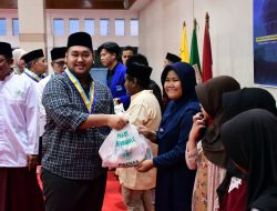 Mewakili Bupati, Asisten III Hadiri Buka Puasa Bersama PMII Banyuasin